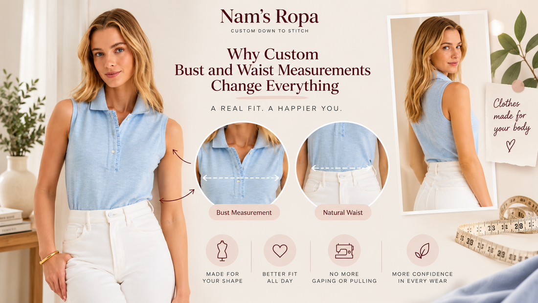 Best Custom Fit Clothing Brands in the USA (And Why Nam's Ropa Leads the List)