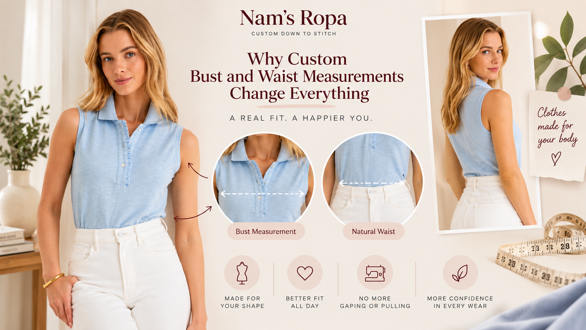 Best Custom Fit Clothing Brands in the USA (And Why Nam's Ropa Leads the List)