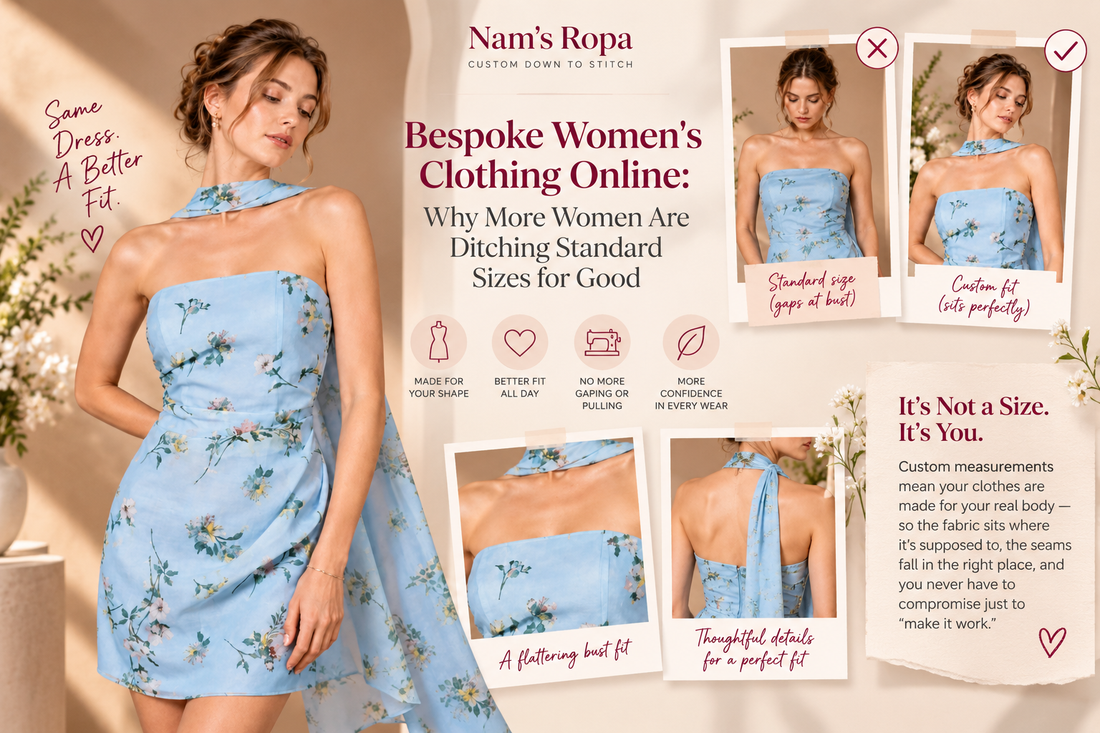 Bespoke Women's Clothing Online: Why More Women Are Ditching Standard Sizes for Good