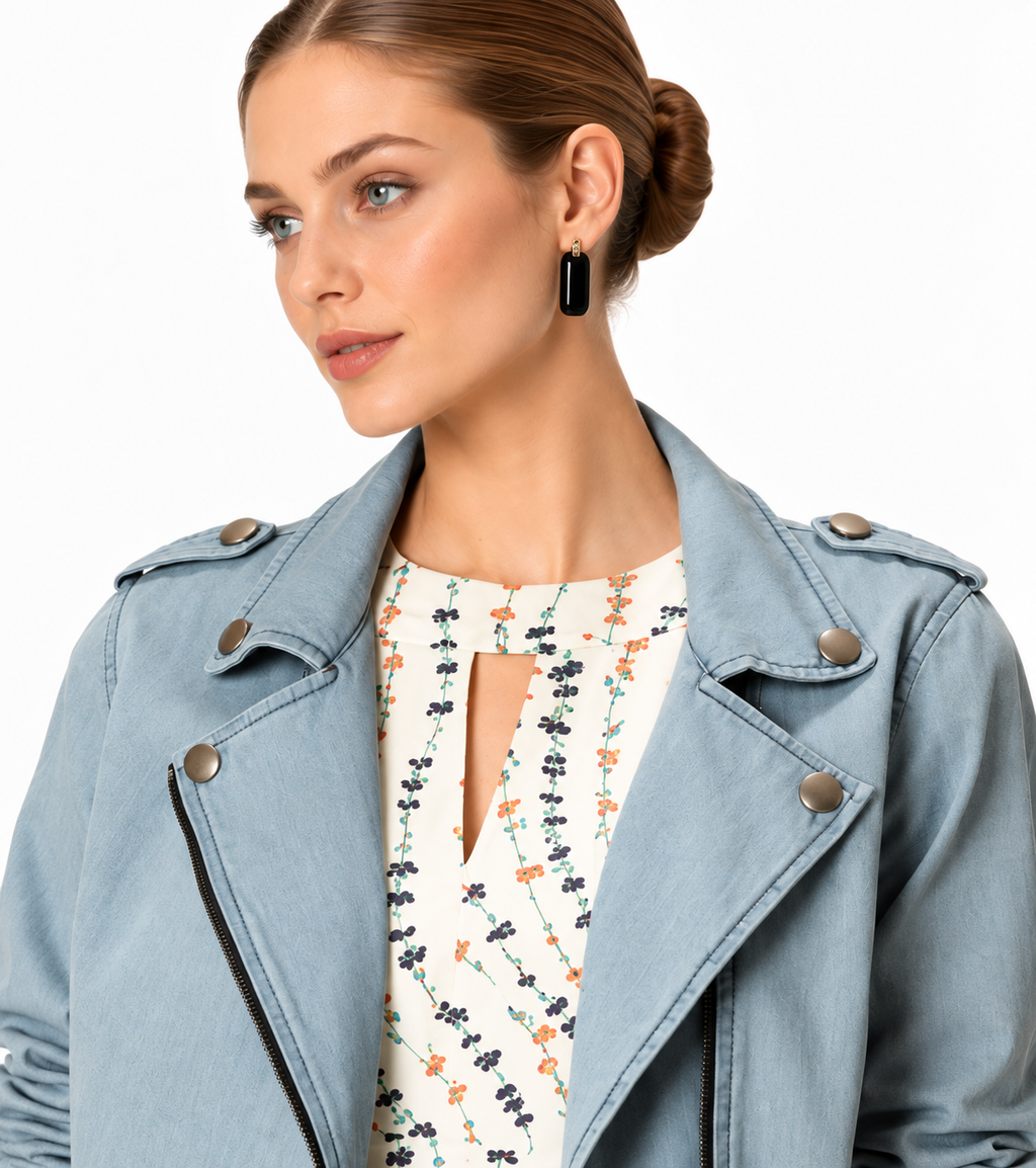 Women's Light Blue Denim Jacket