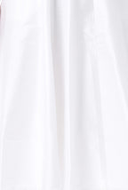 Surplice Dupioni Tea-Length Dress