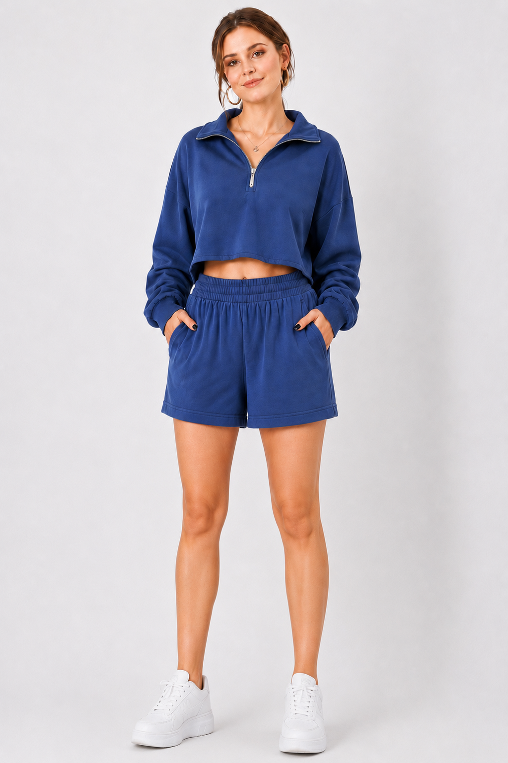 Solid Wide Leg Lounge Trousers
