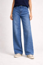 Cotton Blue Jeans for Women | Classic Fit