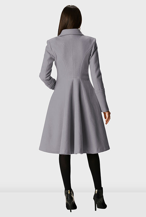 Melton-Look Frock Coat