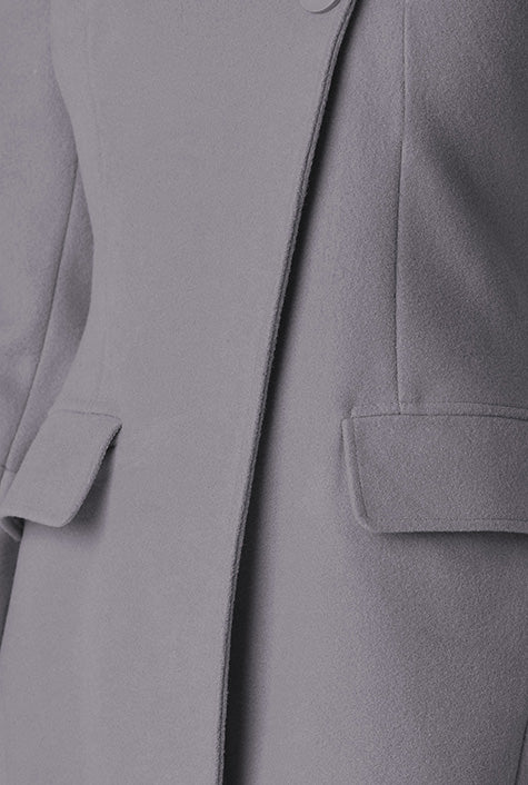 Melton-Look Frock Coat
