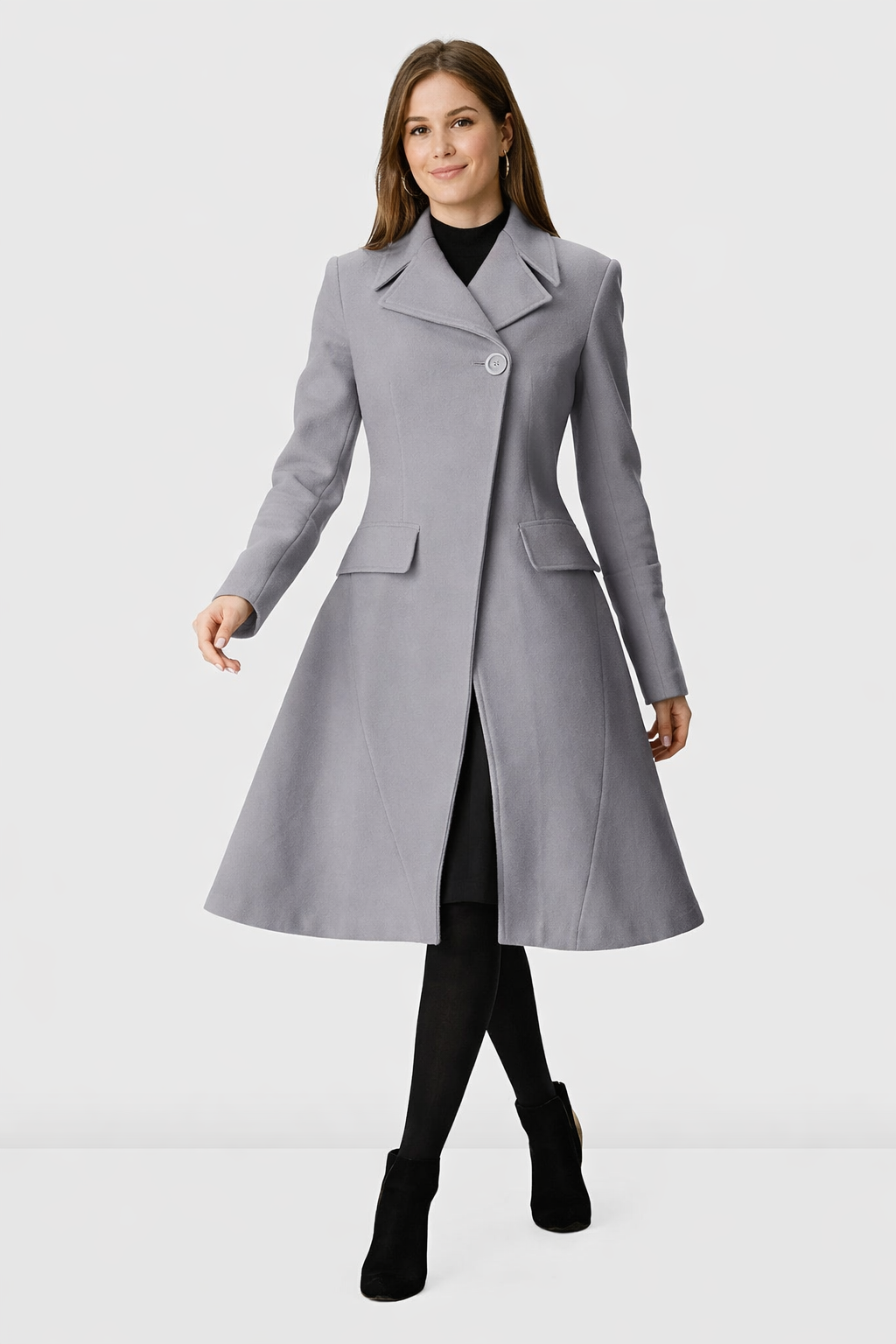 Melton-Look Frock Coat