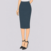 Below knee length