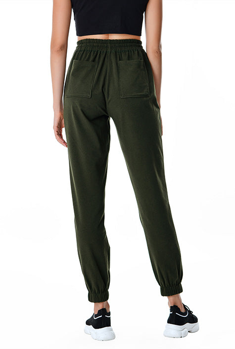 Cotton Jersey Pocket Joggers