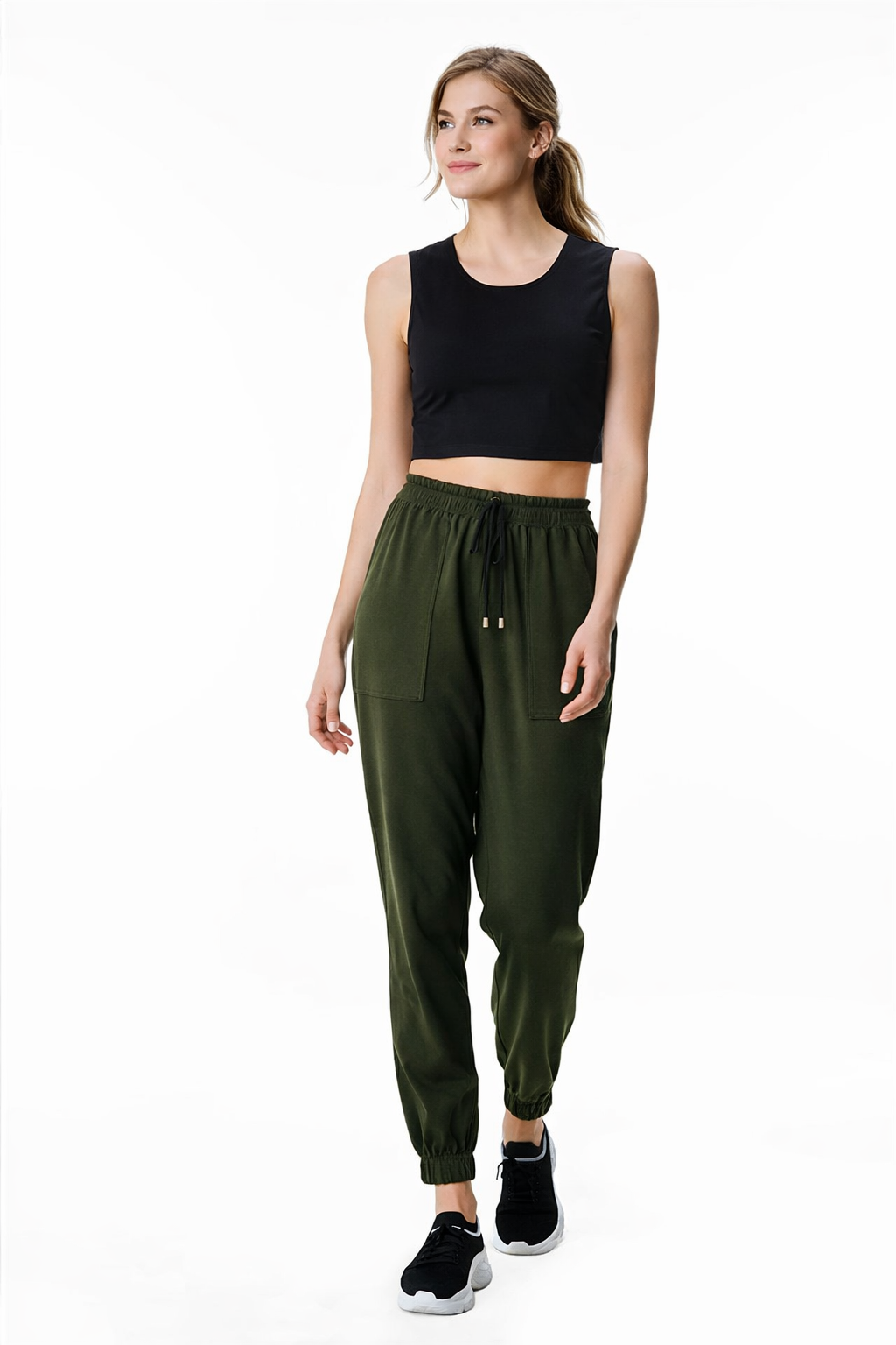 Cotton Jersey Pocket Joggers