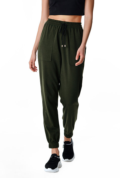 Cotton Jersey Pocket Joggers