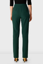 Crepe Twill Vented Pants