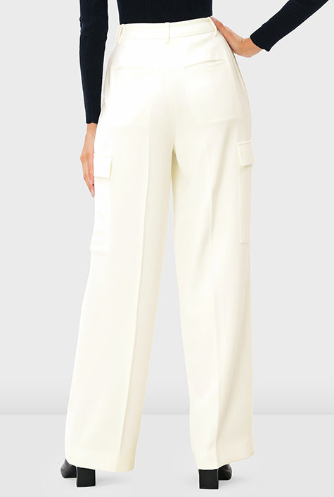 Suiting Twill Pant wide leg