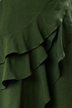 Ruffle Flounce Cotton Jersey Ruffle Flounce Skirt