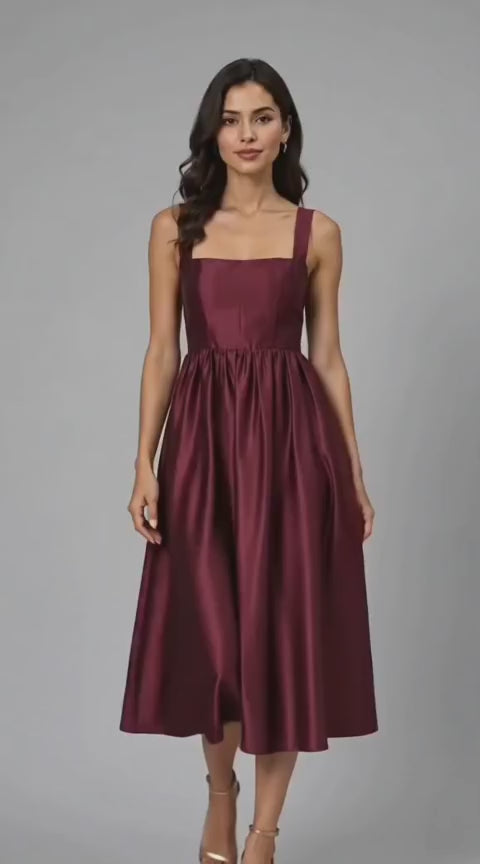 Classic Dupioni Summer Dress