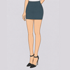 Short dress length