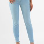 Ice Blue Denim Skinny Jeans