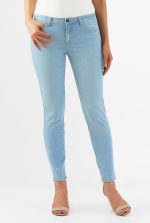 Ice Blue Denim Skinny Jeans