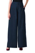 Cargo Pocket Poplin Palazzo Pants