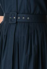 Cotton Poplin Belted Shirtdress
