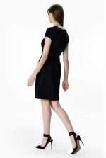 Cotton Jersey Knit Sheath Dress
