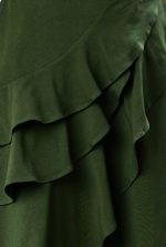 Ruffle Flounce Cotton Jersey Skirt