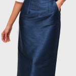 Dupioni Pencil Skirt