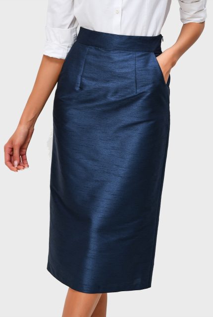 Dupioni Pencil Skirt