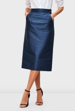 Dupioni Pencil Skirt
