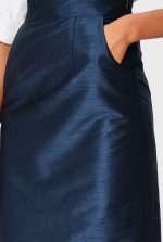 Dupioni Pencil Skirt