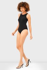 Scoop Neck Jersey Knit Bodysuit | Sleeveless Stretch Fit Everyday Essential - Image 2