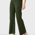Boot-Cut Cotton Jersey Pants